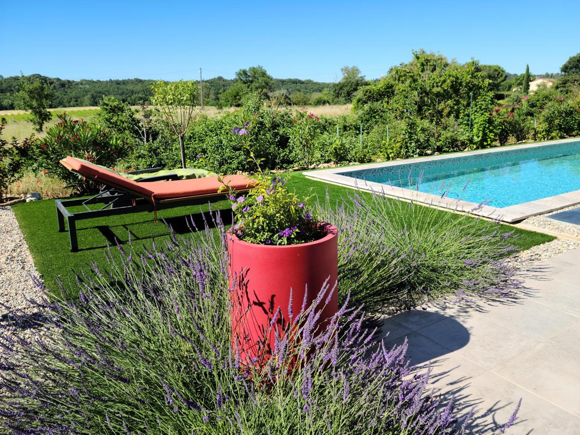 Bed and Breakfast Les Papillons D'Uzes Saint-Laurent-la-Vernède Exterior foto